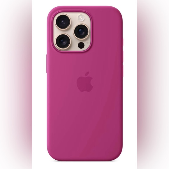 Apple Silicon Magenta Phone Case - Picture 5 of 5